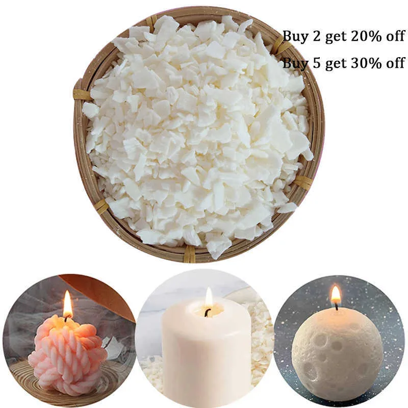 Duftkerze 100 g/Packung Natürliches Sojawachs Kerzenherstellung Zubehör Rauchfrei gewachst DIY Handgemachte Aromatherapie Wachskerzen Herstellung Zubehör Geschenk P230412