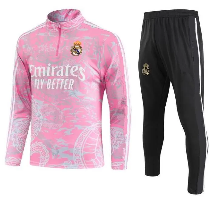 Real Madrid Soccer Tracksuit 2023 2024 Half Pulled Long Sleeve Football  Training Suit For Men, Kids, And Football Fans Includes Coats And Jackets,  Chandal, Futbol, Survetement Style 23 24 From Neymarsoccerstore, $16.79