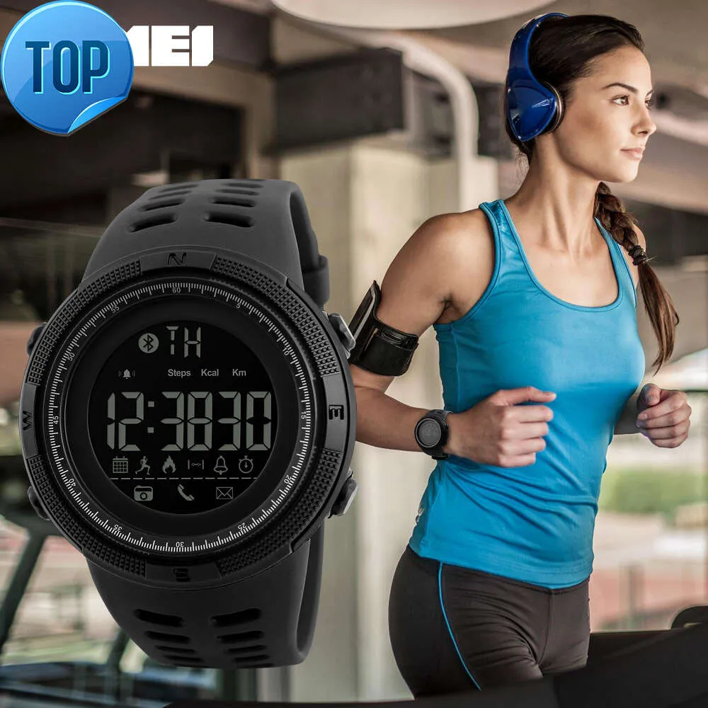 SKMEI 1250 Smartwatch Reloj Inteligente Großhandel Fitness Stoppuhr digitale Herren Sport Smartwatches