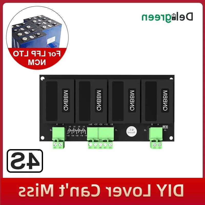 4S 8A BMS Protection Board For LiFePO4/LiFe 18650 Batteries - 12.8V Lithium Charger Management