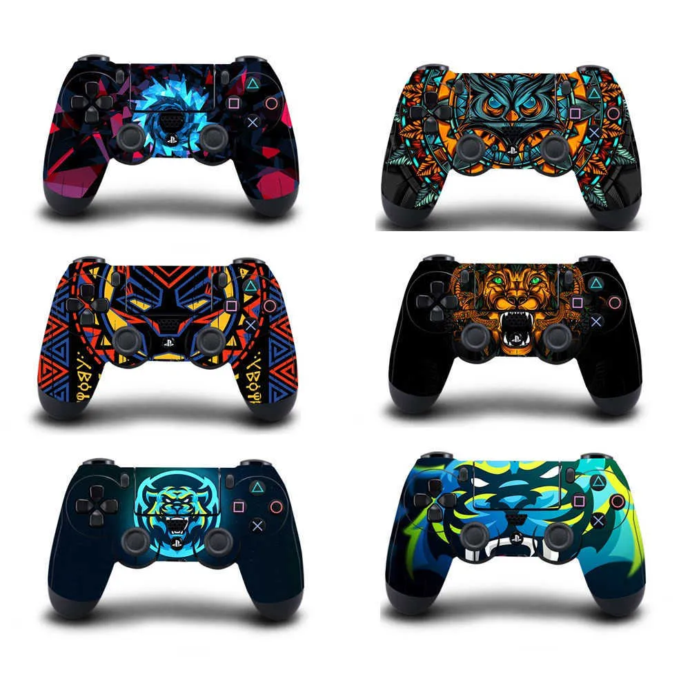 Custom PS4 Controller Skin & Console Decal Set - Protective Cover ...
