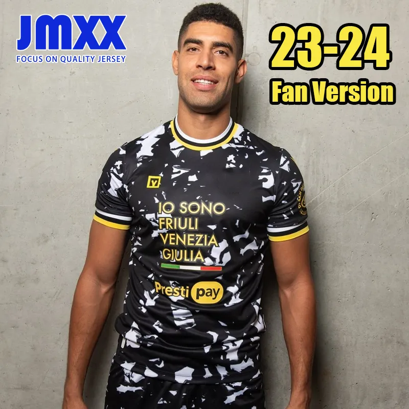 JMXX 23-24 Maglia da calcio Udinese Casa Lontano Terzo Lazar Samardzic Deulofeu Lovric Bijol Brenner Uniformi da uomo Jersey Man Maglia da calcio 2023 2024 Versione Fan