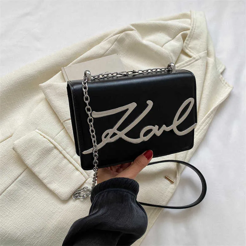 karl designer bags Leisure Small Square Bag Autumn New Style Bag Women's Fashion Simple Crossbody Bag Personalized Shoulder Bag 231115