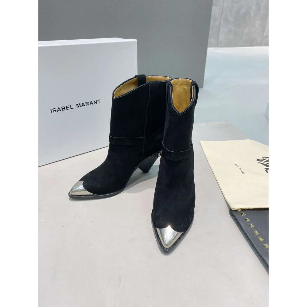 Lamsy ankle boots isabel marant discount