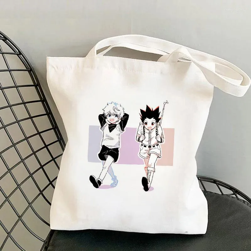 أكياس التسوق X حقيبة Shopper Canvas الكتف جوت قابلة لإعادة الاستخدام الحمل كبير السعة harajuku حقيبة اليد sac tissu