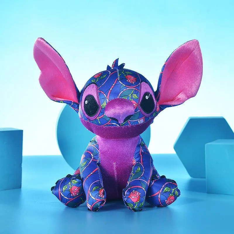 Wholesale comic graffiti Lilo&Stitch creative plush toys children's games Playmates holiday gifts indoor ornaments