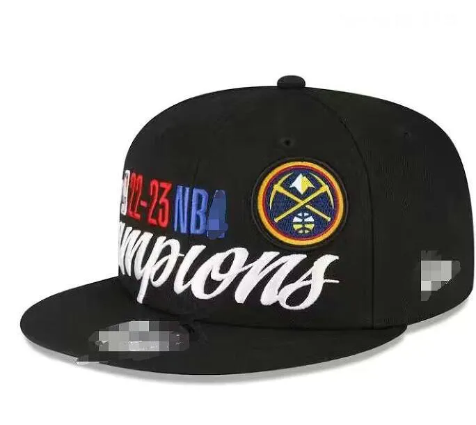 Denvers''Nuggets''Ball Caps 2023-24 Unisex Mode Baumwolle Baseball Cap Snapback Hut Männer Frauen Sonnenhut Stickerei Frühling Sommer Kappe Großhandel A1