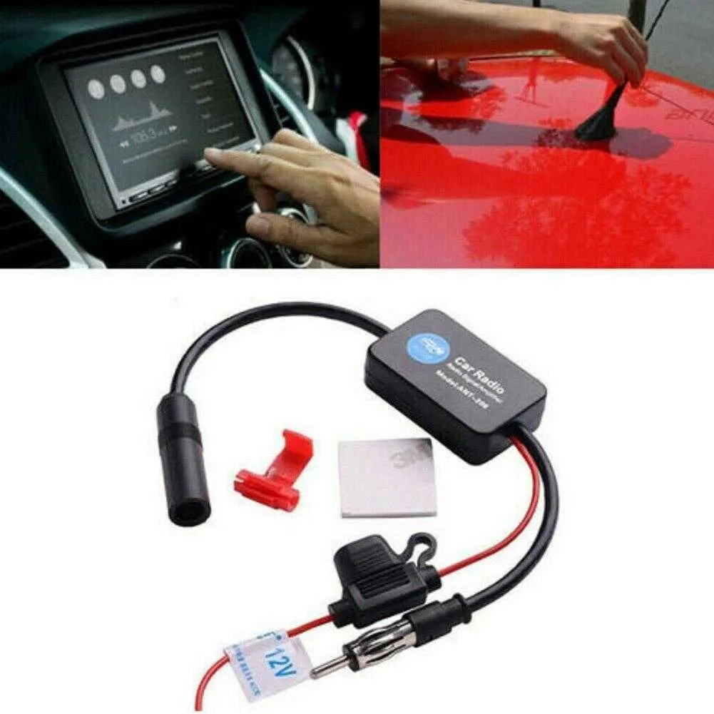 Radio fm antenna signal amplifier sale booster auto car marine