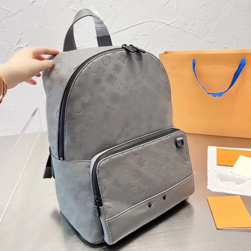 Tasarımcı çanta erkek sırt çantası tasarımcıları lüks yüksek kaliteli sırt çantası erkekler seyahat sırt çantası klasik baskılı kaplı tuval parquet deri el çantası sırt çantası