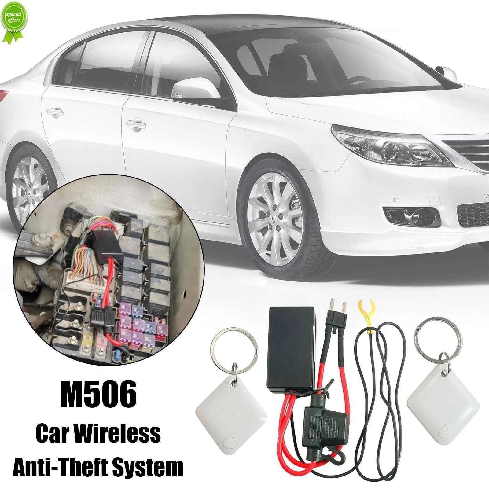 New Car Immobilizer System Auto Sensing Wireless Immobilizer Car