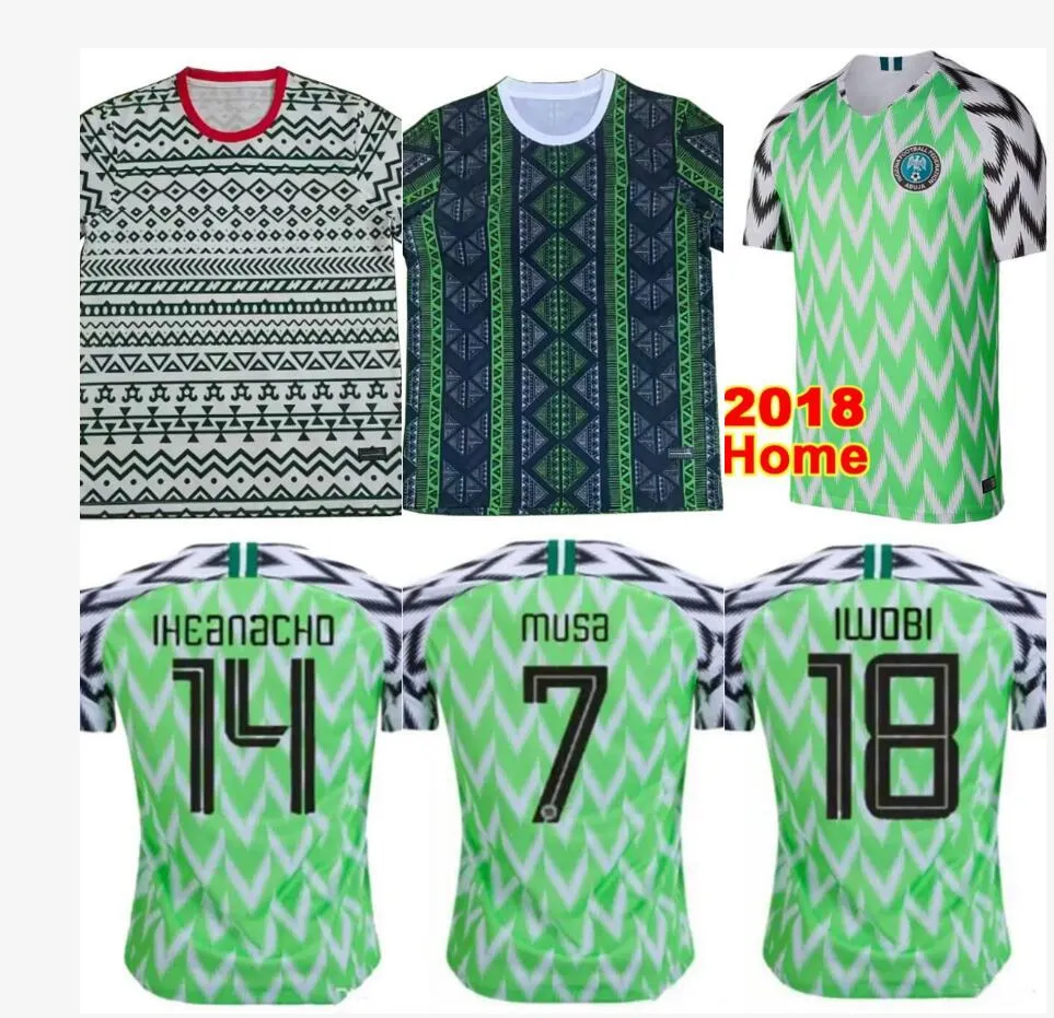 2024 OKOCHA voetbalshirts 2023 jerseys maillot de voet Okechukwu IGHALO AHMED MUSA Ndidi MIKEL IHEANACHO voetbalshirts mannen top