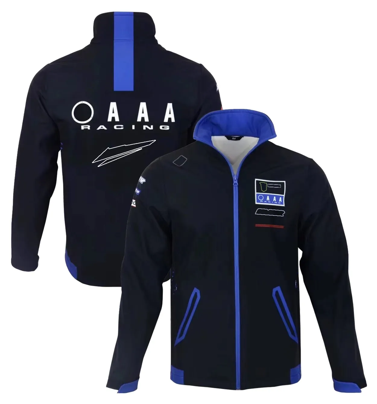 2023 Motocykl wyścigowy kurtka z kapturem jesienna zima motocykl na zewnątrz jazda ciepła kurtka Moto Team Rider Zip Up Hood Hoodie Kurtka męska