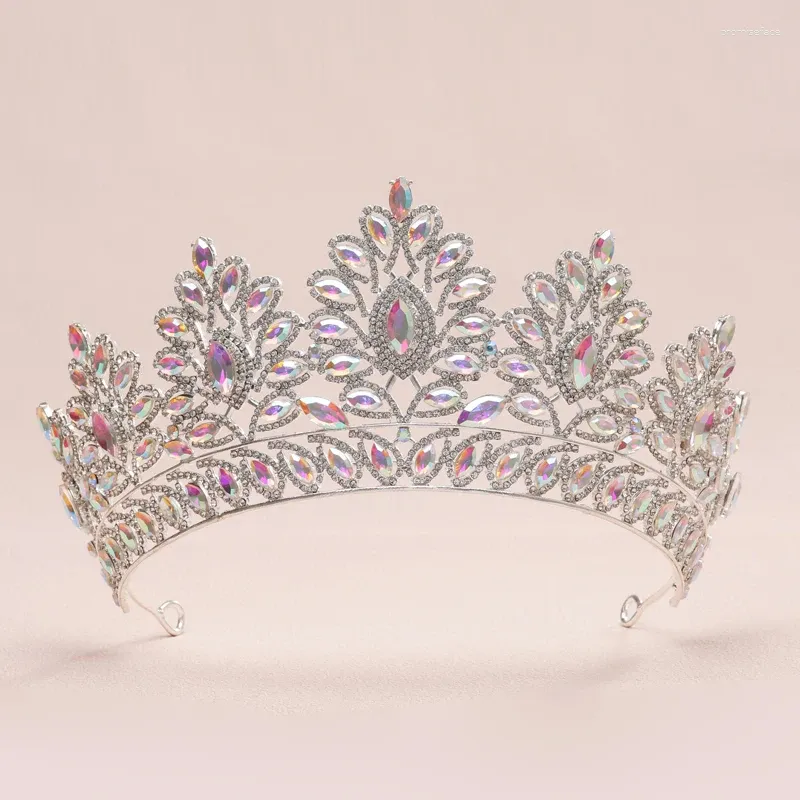 Coix de cheveux mariée Crown Crown Crystal Crystal Sweet anniversaire