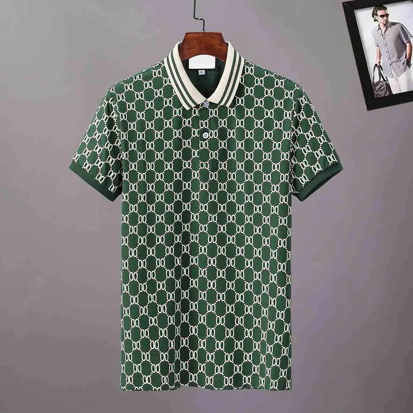 Hommes Italie Designer Polo Shirt Tee Top Hommes Polos Vêtements À Manches Courtes Styliste Été Casual Mode T-shirts Col Rabattu Tops Vêtements8 Couleurs Taille Asiatique M-3XL