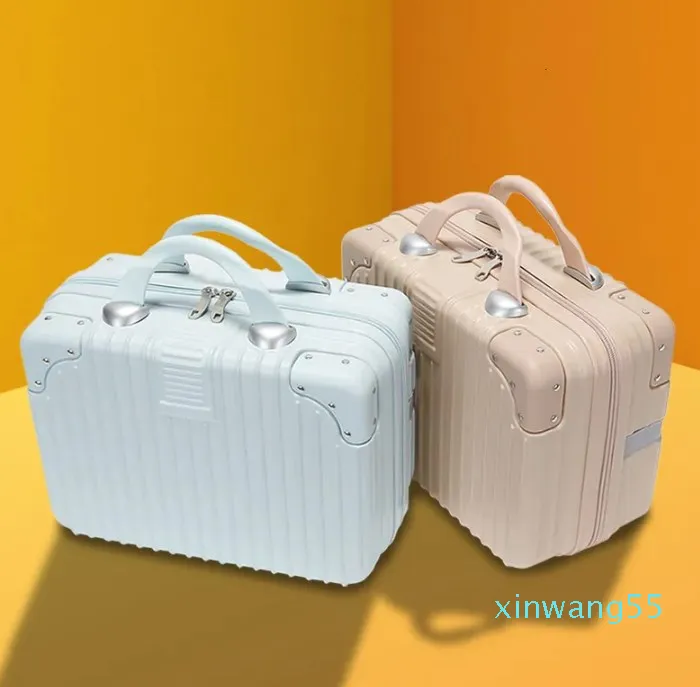 Designer-Suitcases Handbagage 1416 tum kosmetisk låda Small Mini Travel Password Smältning BOARDING FALL