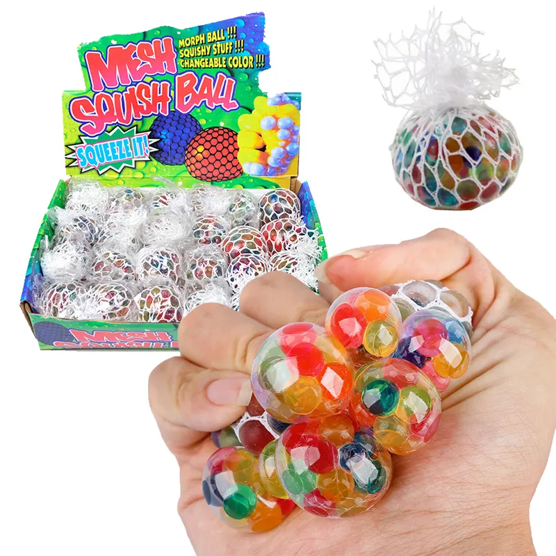 Perle d'eau Balles anti-stress Jouet Fidget Squeeze Ball Décompression