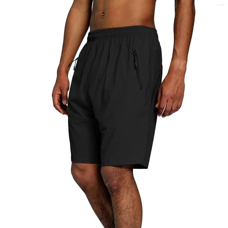 Short de course pour hommes, vêtements de sport actifs, décontractés, avec poches zippées, plage d'été, Floral Pt