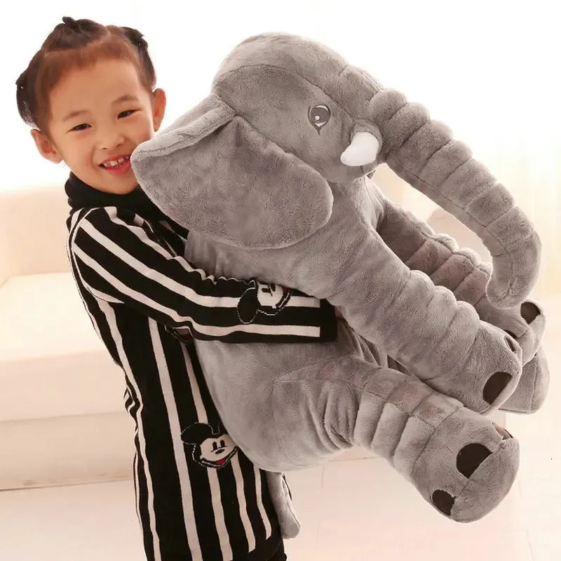 Elefante Gigante Almohada Antireflujo Peluches De Elefantes Para