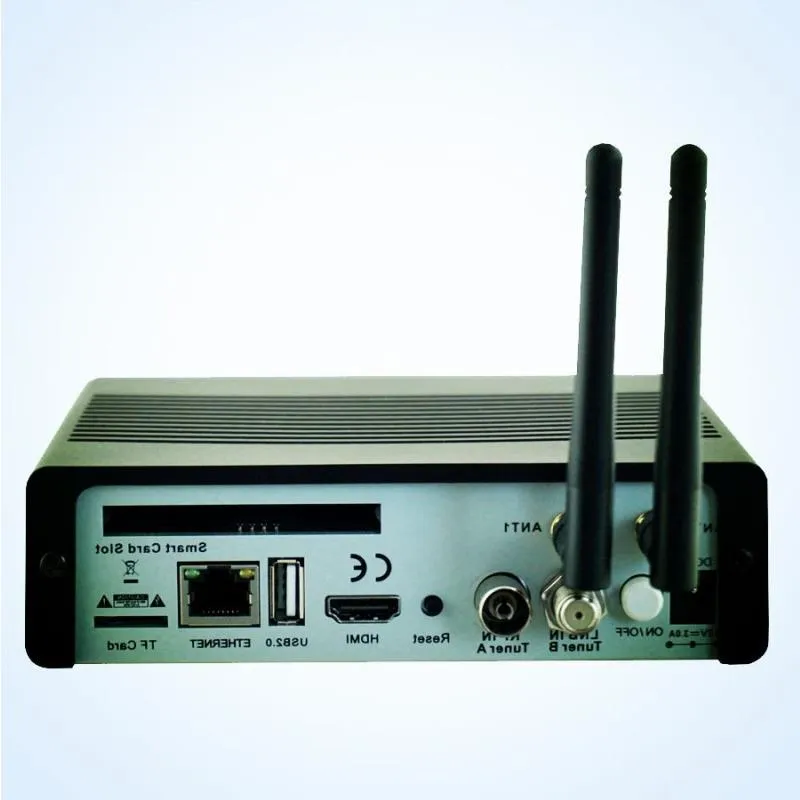 Freeshipping Oryginalna wersja 4K UHD Set H92H Linux OS DVB-S2X DVB-C/T2 Tunery HEVC/H265 Dekodowanie BULIT w WiFi FPJFP