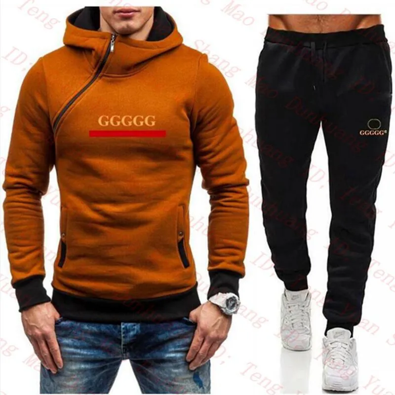 Designer Tuta in pile tecnico Pantaloni sportivi con cappuccio spesso Uomo Donna Pantaloni Sportivi Giacca con zip Joggers tuta da jogging tuta da uomo Joggers da donna Cappotti con cappuccio Taglia S-3XL