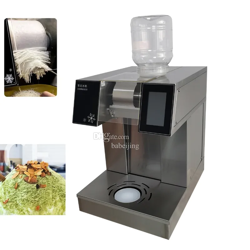 Inteligence Snowflake Control Maszyna Automatyczna maszyna Bingsu Snow Ice Flake Machine