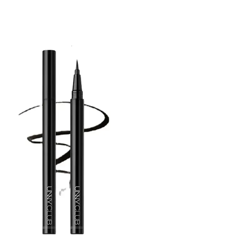 Combinaison ombre à paupières/liner Unny stylo eye-liner stylo liquide stylo à colle imperméable résistant aux taches résistant à la sueur durable extrêmement fin blanc marron 231113