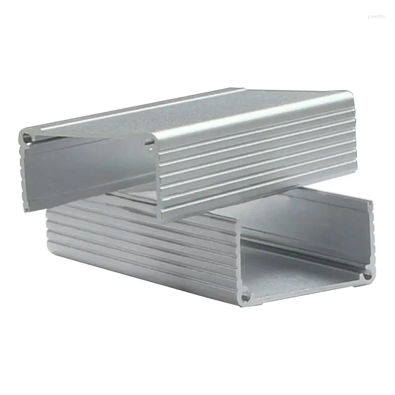 Refrigeradores de computadora Caja de proyecto extruida Caja eléctrica impermeable de metal Chasis de potencia de aluminio 3.94x1.81x1.81in (LxWxH)