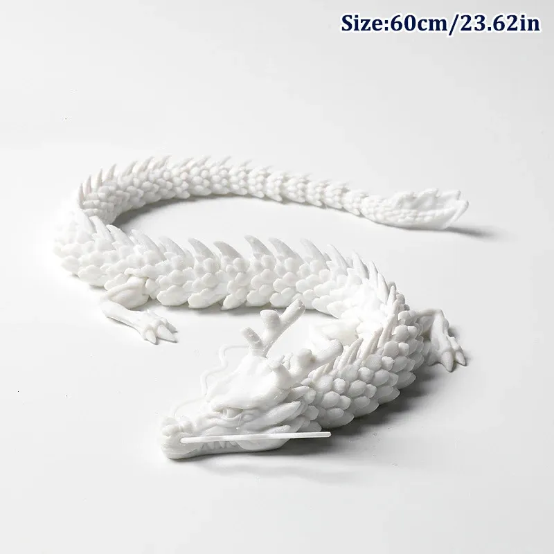 Dragon articulé imprimé 3D flexible réaliste dragon chinois ornement jouet modèle maison bureau aquarium décoration d'aquarium Dragon articulé imprimé 3D flexible réaliste dragon chinois ornement jouet modèle maison bureau aquarium décoration d'aquarium