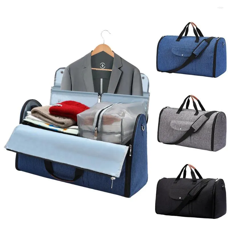 Duffel Bags Convertible Garment Bag With Shoulder Strap Carry On HandBag For Men Women Suitcase Suit Travel Vip Luxe Disigner