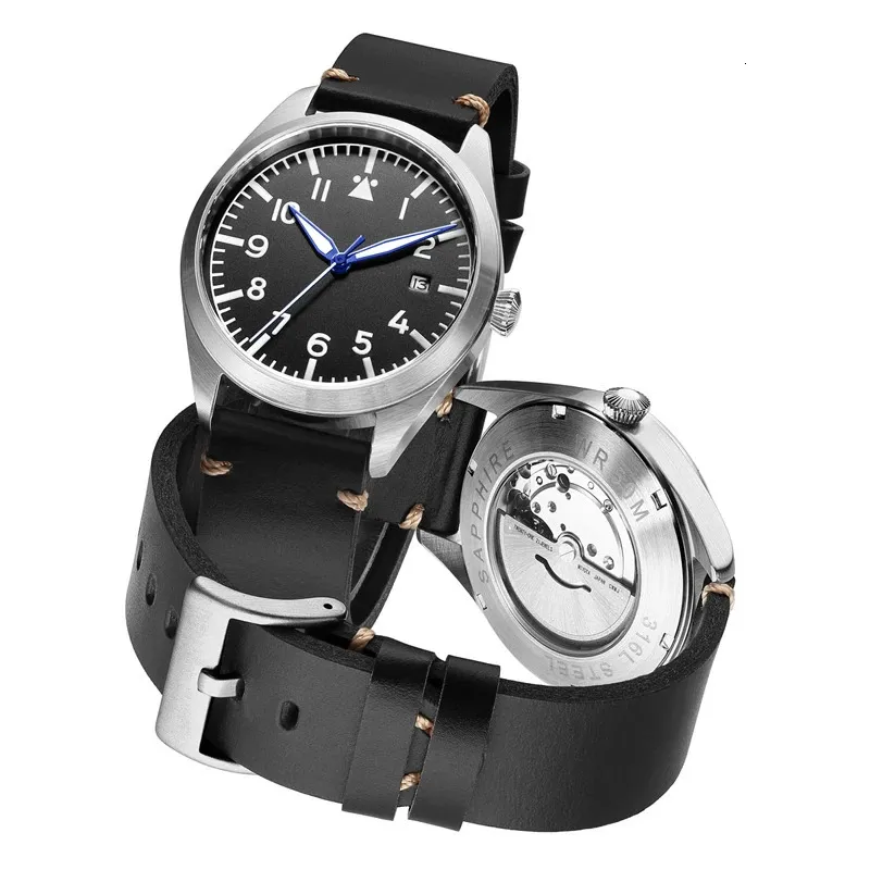 Watch Bands Swiss Pilot Automatic Field Mechanical Timepieces Fliegeruhr Flieger Wristwatch Reloj Aviador Piloto Clock Uhr 231110 From 56 78 DHgate