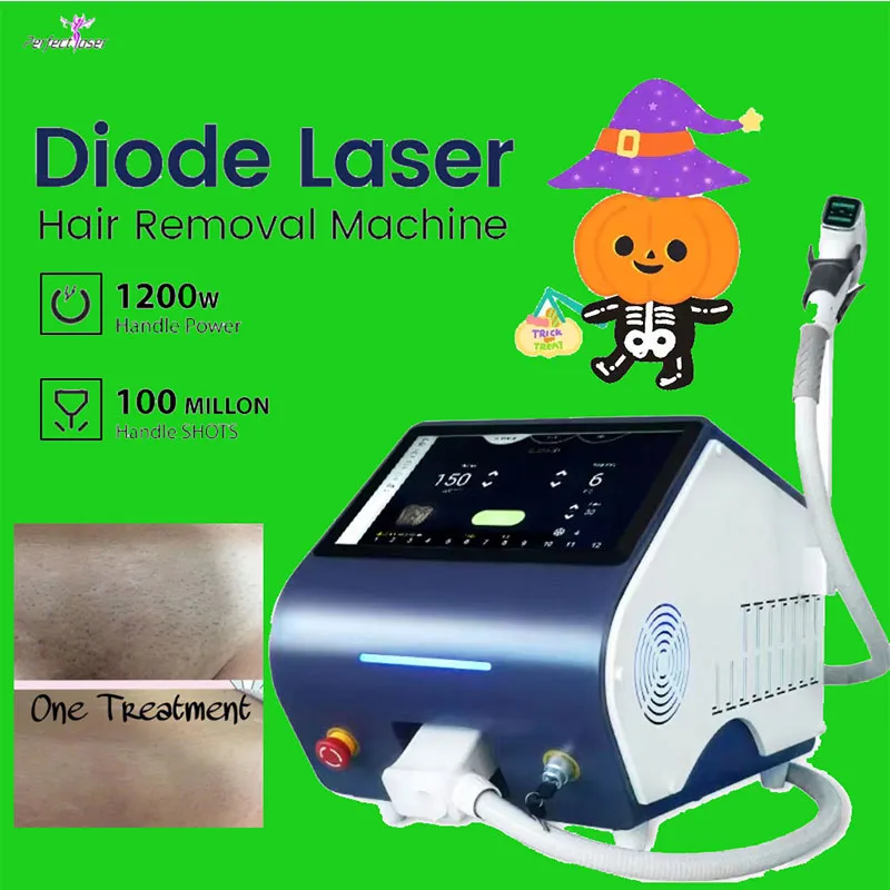 2024 laser a diodi macchina per il ringiovanimento della pelle 808 apparecchiature per la depilazione laser a diodi 808 755 1064nm tri lunghezza d'onda depilazione potenza dolore permanente
