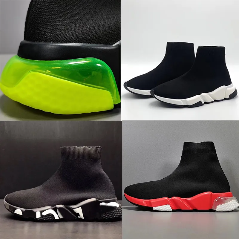 Donna Uomo Designer Speed Knit Sock Scarpe casual Classici di alta qualità Unisex Runner Sneakers da passeggio causale Scarpe sportive con suola ultra flessibile Sacchetto per la polvere Scatola originale