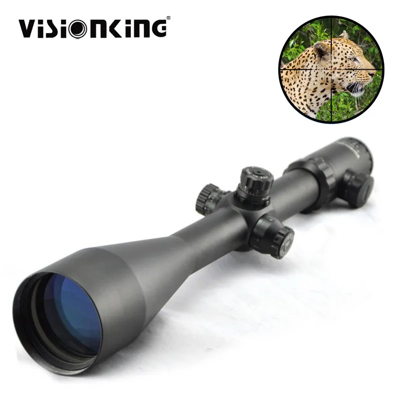 Visionking 4-48x65 Rifle Scopes Chasse Riflescope High Magnifier Military Shoot Sniper Aim Optics Sight .30-06 .308 .50 Good Rilfe Scope