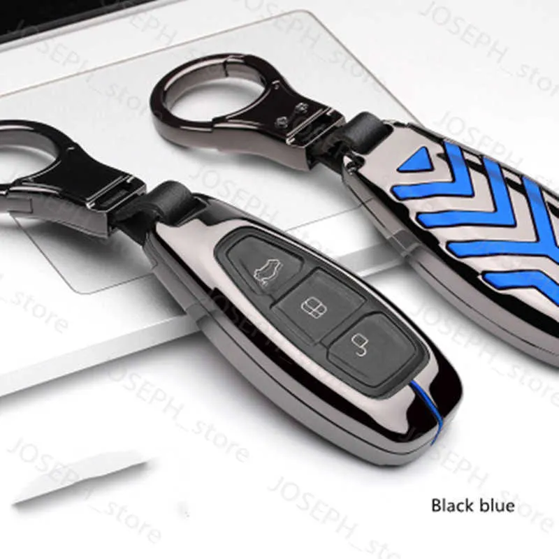 Schlüsselanhänger Zinklegierung Autoschlüssel Hülle Für Ford Fiesta Focus 3  4 Mondeo Ecosport Kuga Focus ST Autoschlüssel Smart Remote Key Case  Schlüsselanhänger J230413 Von 6,46 €