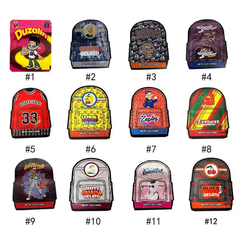 Big Backpack Boyz Mylar Bag 3,5G 0,125 unz Cali Paczki