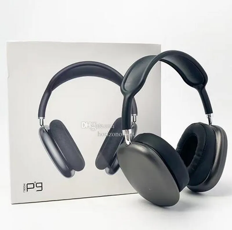 P9 Pro Max Tws Wireless Bluetooth-compatible Headphones With Mic Noise  Canceling Stereo Hi-fi Gaming Headset 