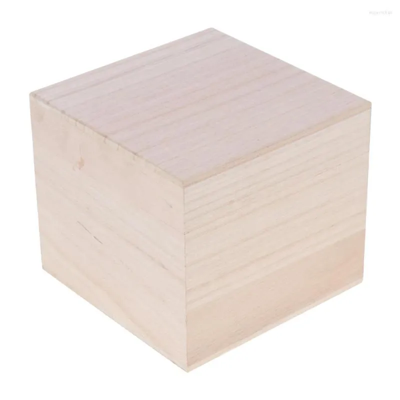 Jewelry Pouches Wooden Box Toy Tea Storage With Lid