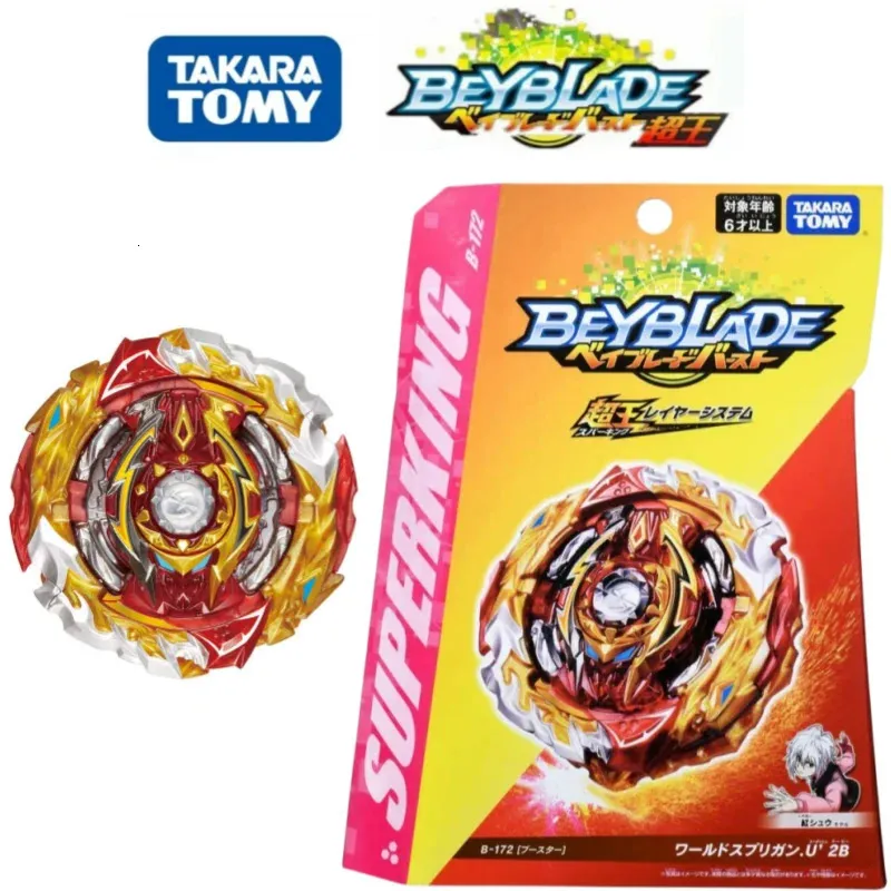 Spinning Top Tomy Beyblade Burst SuperKing Booster color B-172 World Spriggan.U' 2B B172 231110