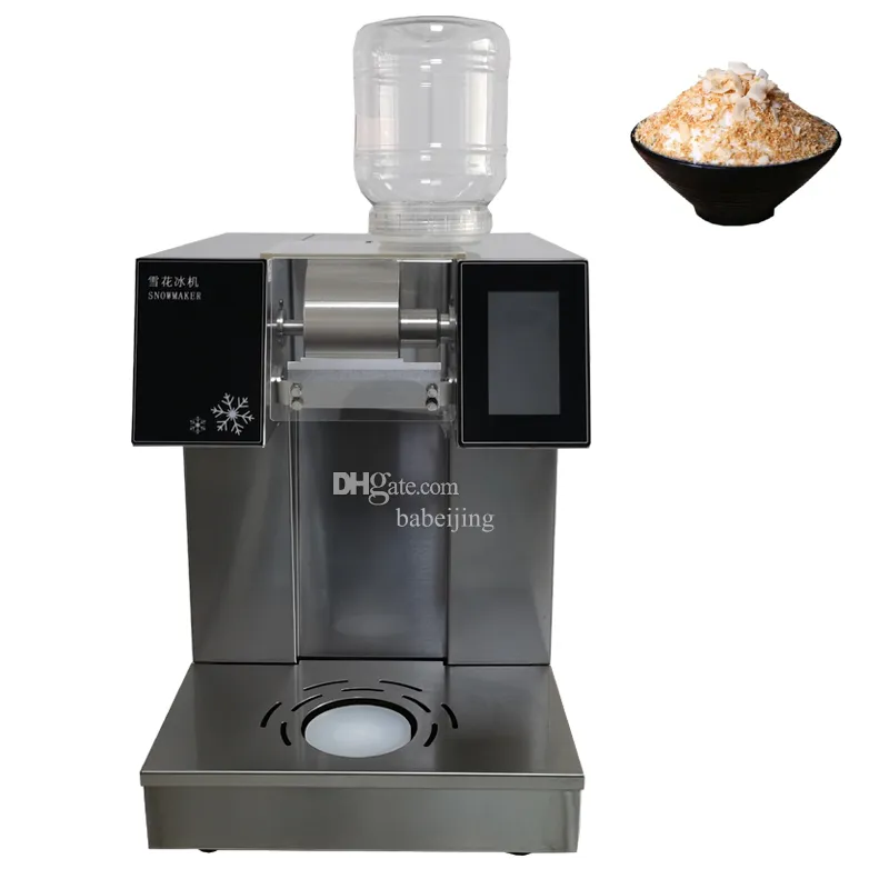 WIth Imported Compressor Easy to Operate Snowflake Ice Maker Bingsu Machine  Snow Machine