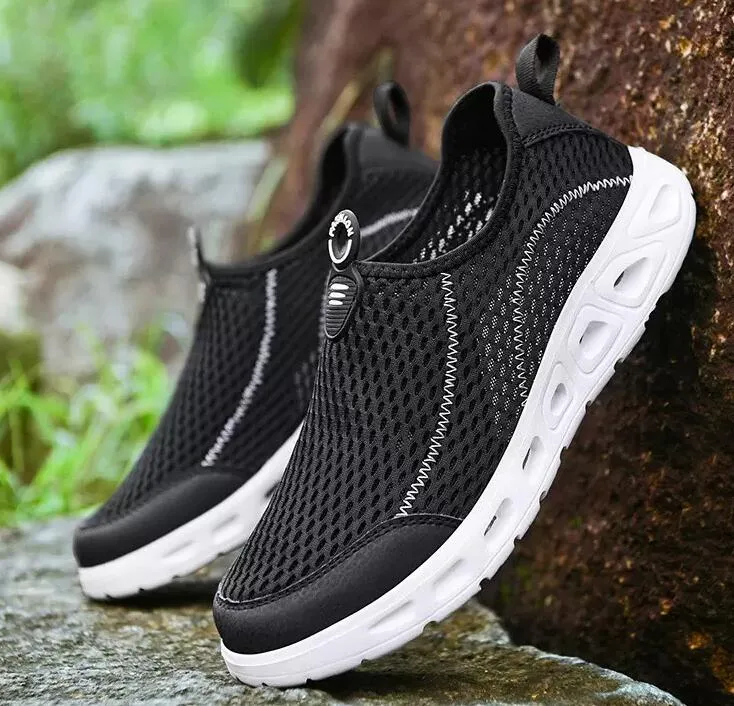 Scarpe da corsa slip-on da donna e uomo più vendute Scarpe da trampolino traspiranti estive