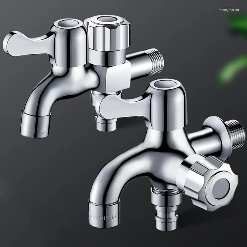 Bathroom Sink Faucets Classic Brass Washing Machine Water Tap In-wall Dual Purpose Faucet Kitchen Bibcock Hardware Accessories