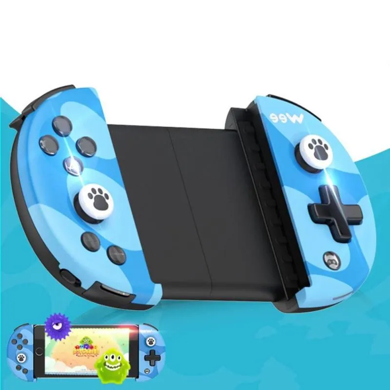 Gdxlu Drahtloser Bluetooth 40-Game-Controller, verstellbar, für iOS, für Android, Tasten, Anti-Rutsch-Dehnung, Fernbedienung