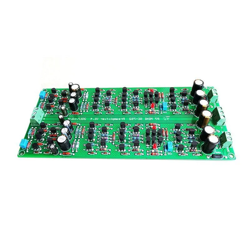 Freeshipping 7 SC-7S2 Vorverstärker P7 Vollständig getrennter HIFI-Röhrenvorverstärker Vakuumröhren-Phonoverstärker auf Basis von Marantz-DIY-Kits Bqpow