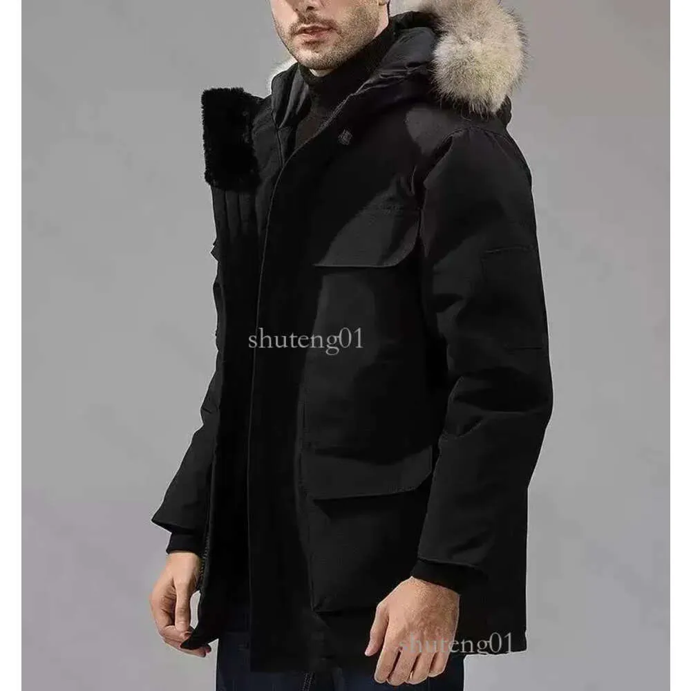 Designer Mens Jackets Winter Womens Parkas Man Coat Fashion Down Jacket Canadian Goose Thick Warm Coats Tops Outwear Parka 185