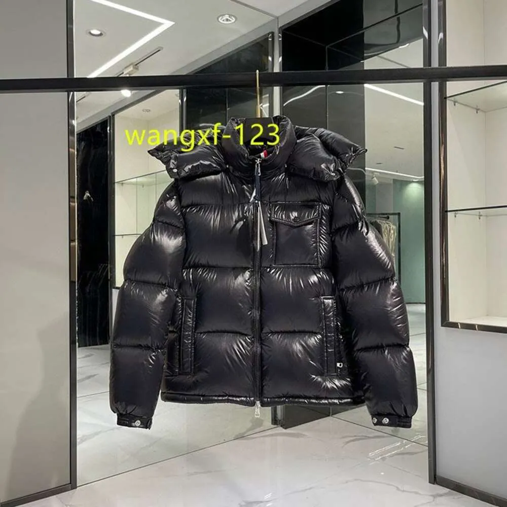 Meilleure qualité promotionnelle mode brillant manteau d'hiver hommes doudoune imperméable à capuche veste chaude manteau