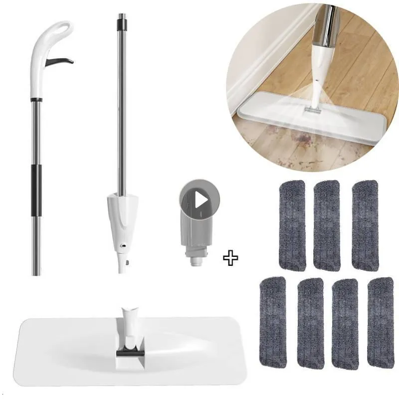 Mops Kitchen Floor Extrusion Spray Floor Mop With Spray Lazy Floor