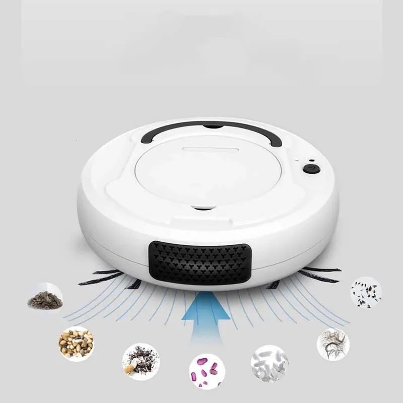 Robot Vacuum Cleaners Robot Cleaner Vacuum Cleaning Automatic Home Dry Wet Floor Smart Sweeper Rechargeable Sweeping Mopping Sweeping Suction Tool 231113