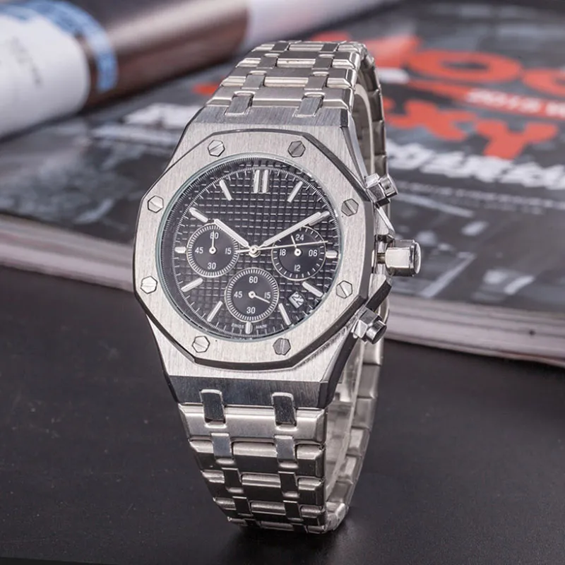 Мужские часы Quartz Movement Watch Towes Business Chronography. Начаты на наручные часы Montre de Luxe Men Luxury Watches