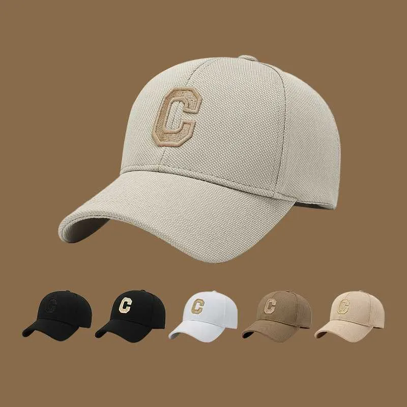 Ball Caps Fashion C Letters Embroidery Adjustable Baseball Cs High Quality Women and Men Casual Sports Cotton C Summer Adult Sun Hats