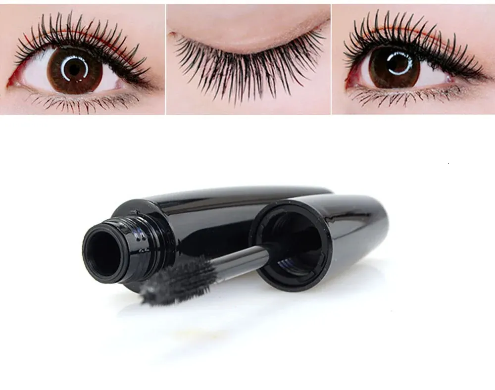 3D Fiber Mascara Cream Waterproof LENGTHENING Curl Black Eyebrow Mascara Private Label Custom Wholesale